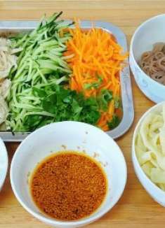 这样的凉面你能吃几碗？面条无水更劲道，香辣入味还下饭，太香了