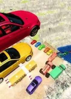 大小汽车挑战死亡飞跃