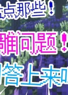 盘点那些沙雕问题！ 我的世界 mc不灭