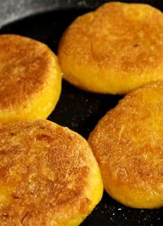 一定要吃这个南瓜糯米饼，软软糯糯，香香甜甜的！