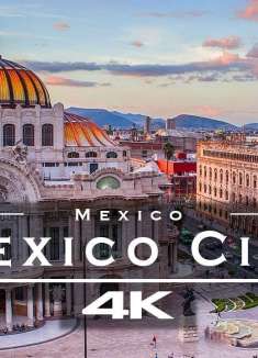 天使降临，鸟瞰墨西哥城