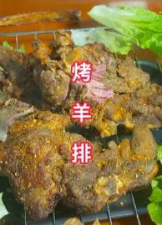 今年冬天我们家的第一顿烤羊排，吃起来真的太爽了