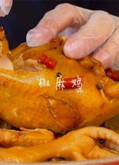 在家做网红小吃手撕椒麻鸡，麻辣鲜香超级入味，麻到嘴唇都在跳舞