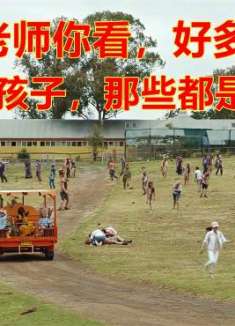 游乐园出现大量丧尸,老师还骗孩子那只是假扮的,喜剧片《小怪物》