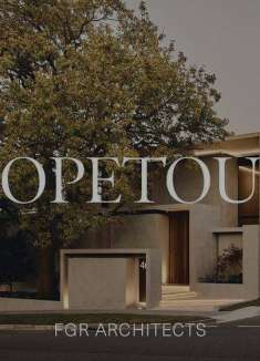 带有豪华车库的水泥灰豪宅「纯粹又高级」