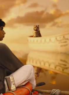 男人和老虎被困在同一条船上