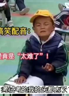 大江搞笑配音:现在的考试题太难了!看把孩子都愁成啥样了?