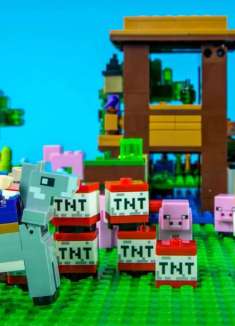 乐高我的世界：动画中的房屋