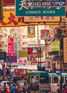 每一帧都像电影，迷失在香港街头