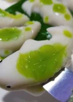 泰国的鱼型椰奶布丁，敲起来duangduang的