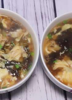 紫菜蛋花汤蛋花漂亮汤鲜美,来看看怎么做吧