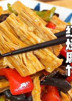 饭店的烧腐竹为啥好吃？学会几个窍门，在家也能做的很香，简单！