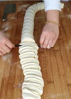 面食教程：盘龙花卷做法