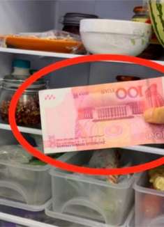 今天才清楚，冰箱放张钞票，一年能少交不少电费，学会快回家试试