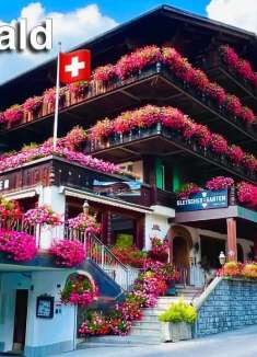 格林德瓦山谷，瑞士人间仙境