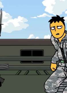 士兵外出行动，早知道计划得详细一点了！