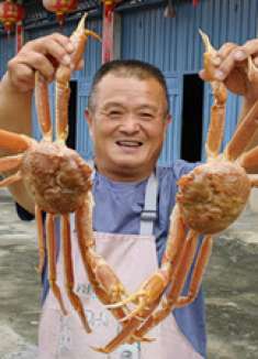 松叶蟹价格贱如土，阿胖山买5只做咖喱蟹，满满蟹肉吃过瘾