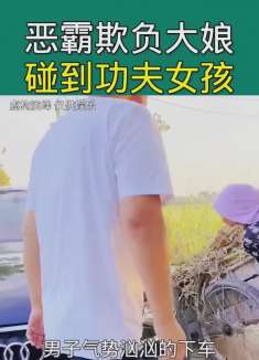 恶霸欺负大娘，碰到功夫女孩。