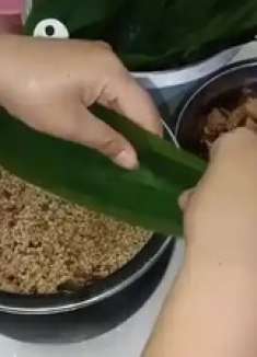 鲜肉粽制作步骤，简单易学