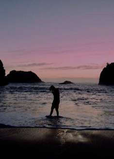 想记录俄勒冈的海，不如刻成一份录像带