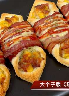 培根玉米吐司卷，给家人做一顿元气满满的早餐