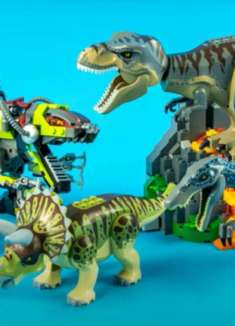 全乐高恐龙侏罗纪世界速配