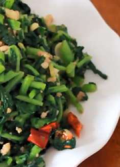 萝卜叶不要再扔了，配上肉末做成下饭菜，香辣嫩脆，太香了