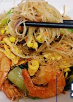 炒米粉最好吃的家常做法，美味营养，咸香可口又筋道，做法超简单