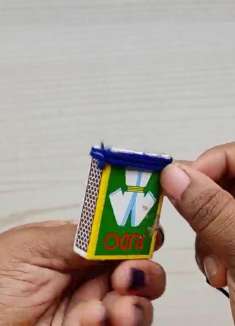 创意手工，教你用火柴盒、毛线和串珠DIY好看的壁挂