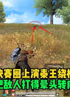 射手皮特：决赛圈上演秦王绕柱，把敌人弄得晕头转向！