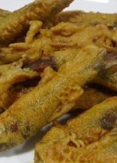 10块钱买一斤参子，川妹在家教你做“油炸小鱼”，外酥里嫩，好吃