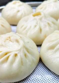 一次发酵做包子，不用提前发面，揉好直接包，洁白暄软不塌陷