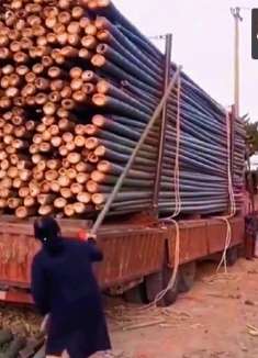 搞笑配音:夫妻同心其利断金,这卸车神了