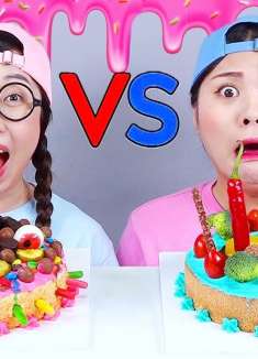 蛋糕比萨装饰挑战！用转盘选择喜欢的食材，你的运气怎么样呢？