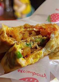 几分钟就能搞定的鸡蛋卷饼，简单又方便