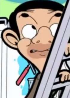 憨豆先生的爬梯历险记