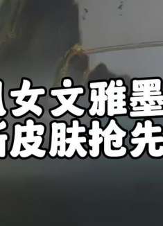 风女文雅墨曲新皮肤特效抢先看