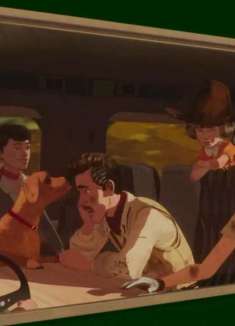 英国火车漫画广告，一次伟大的西部冒险