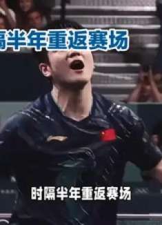 樊振东时隔半年重返赛场