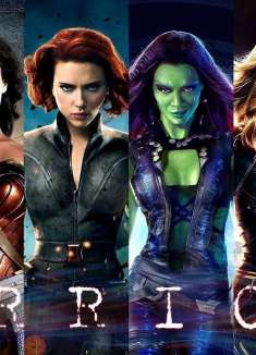 超燃女性角色混剪：女英雄亮相，王者归来