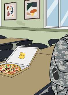 管理严格的军营里，怎么能容忍偷吃呢？