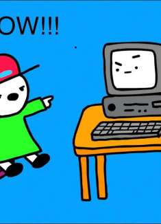 爆笑动画：我跟电脑干起来了