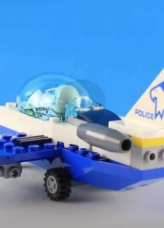 乐高城市系列：喷气巡逻飞机