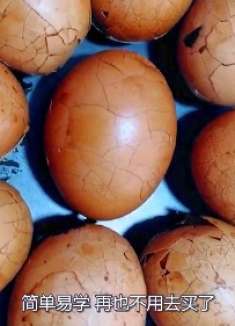 厨师长教你茶叶蛋秘制做法,不用卤很久,出锅比卖的还香