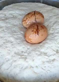 面食教程：鸡蛋发面新方法