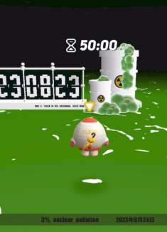 蛋仔派对：核废水把大海变成了绿色，人类和海洋生物该怎么办？