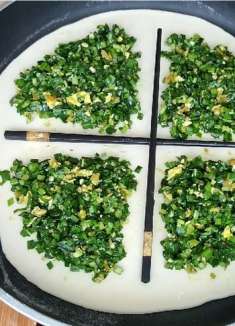 小吃：韭菜盒子新吃法