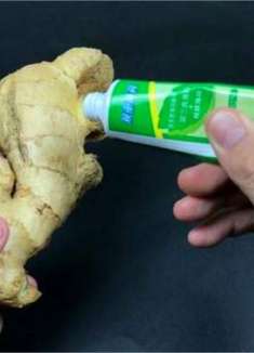 生姜上挤点牙膏，用途真是厉害，解决家家困扰烦恼事，省钱又好用