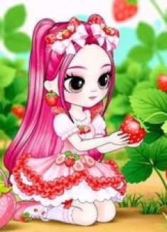 美翻了！米拉种魔法草莓收获专属穿搭，全套蛋糕风甜妹造型元气十足