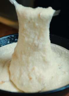 山药泥麦饭：拉的比起司还长的山药你试过没